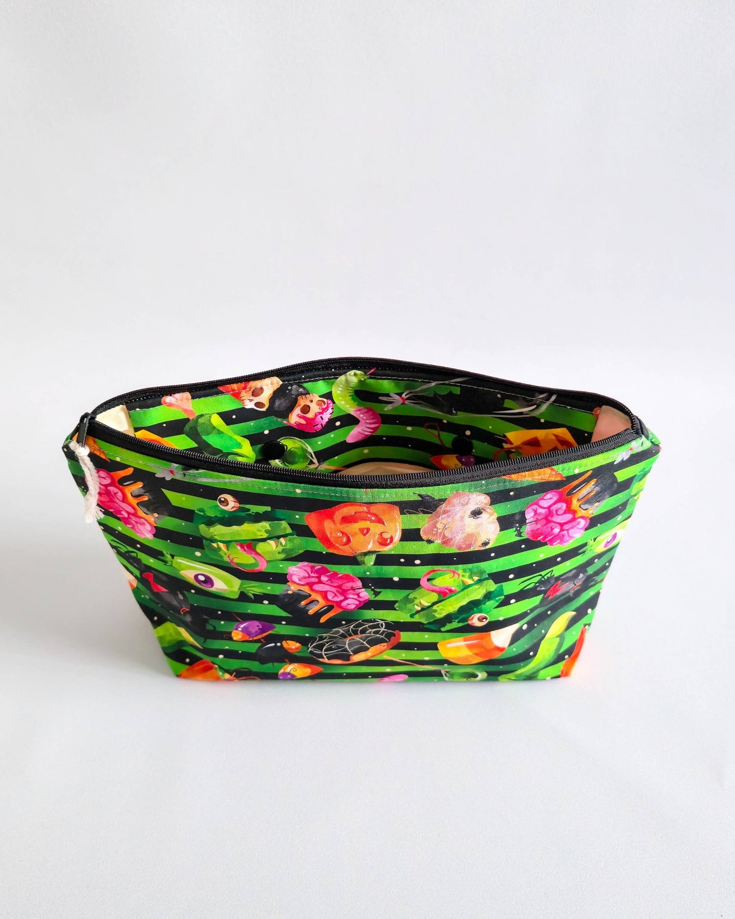 Knit’n Keep Projekttasche „Candy Horror“ – Halloween Edition - Nadelmikado