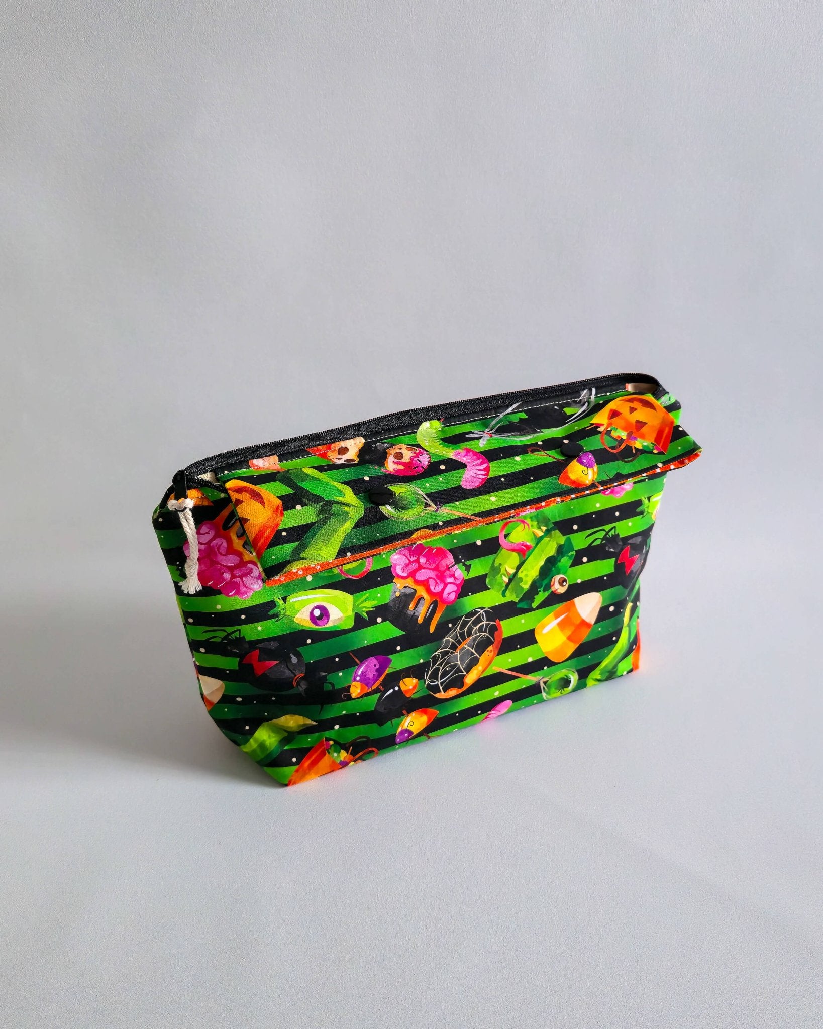 Knit’n Keep Projekttasche „Candy Horror“ – Halloween Edition - Nadelmikado