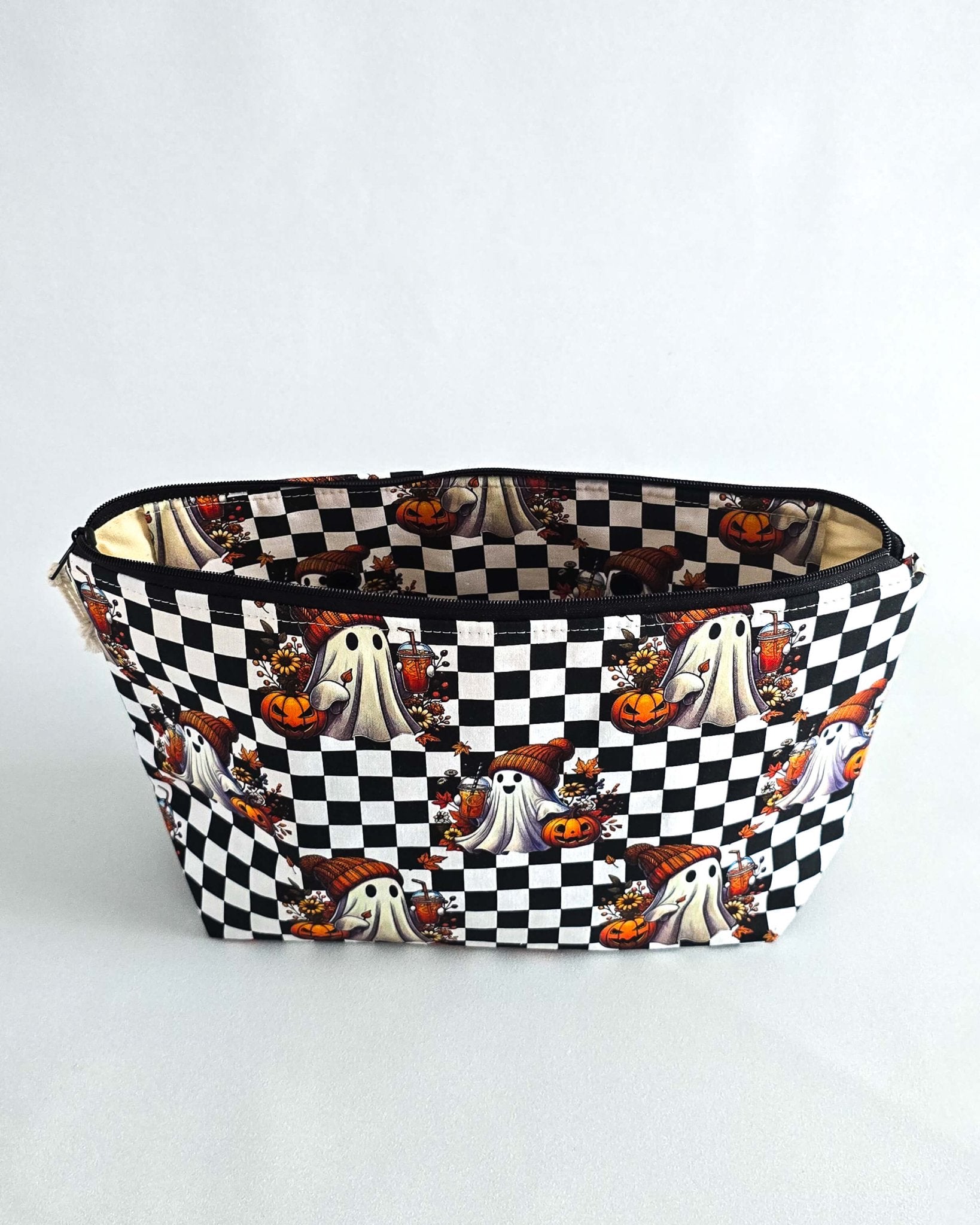 Knit’n Keep Projekttasche „Cozy Ghosts“ – Halloween Edition - Nadelmikado