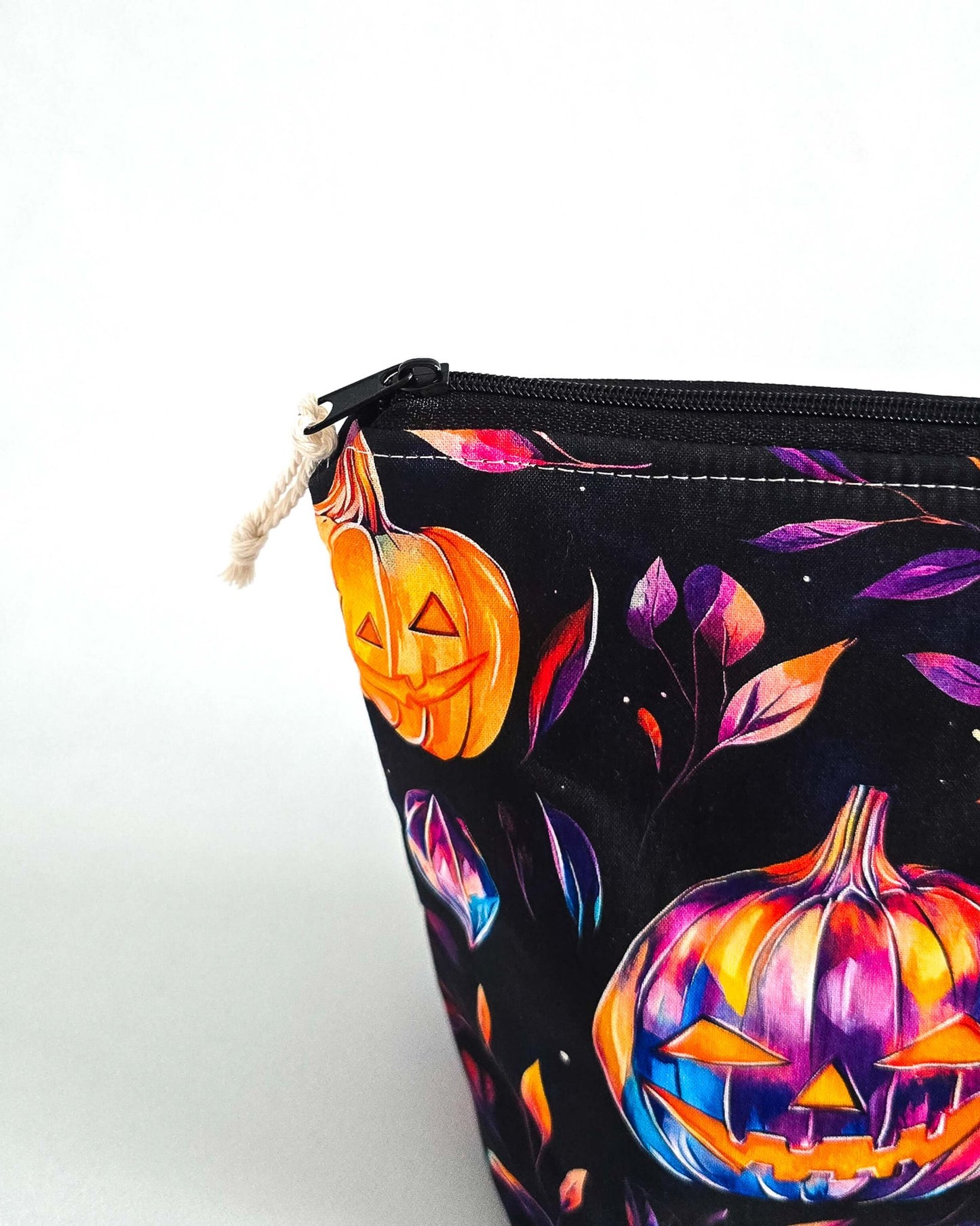 Knit’n Keep Projekttasche „Crystal Pumpkins“ – Halloween Edition - Nadelmikado