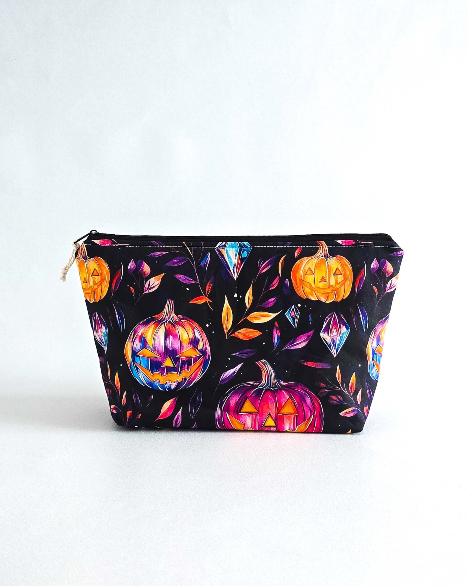 Knit’n Keep Projekttasche „Crystal Pumpkins“ – Halloween Edition - Nadelmikado