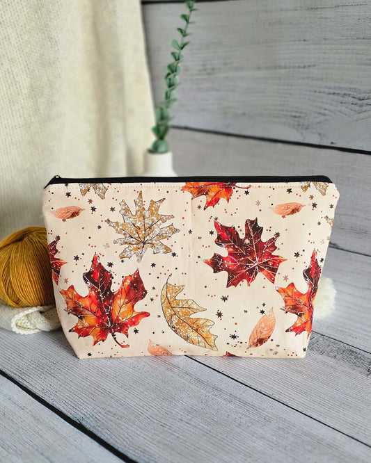 Knit’n Keep Projekttasche „Falling Leaves“ – Herbst Edition - Nadelmikado