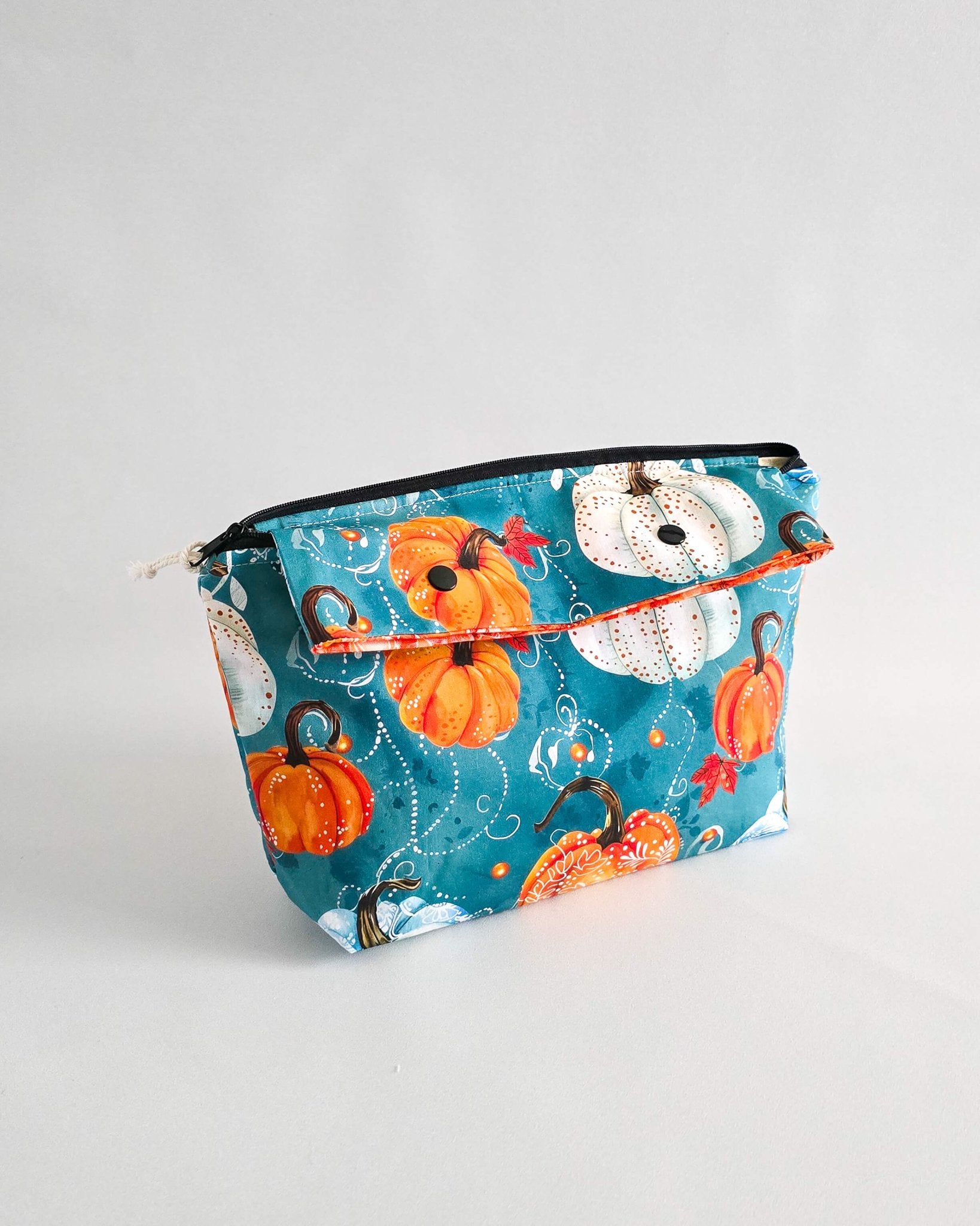 Knit’n Keep Projekttasche „Pumpkin Dreams“ – Herbst Edition - Nadelmikado