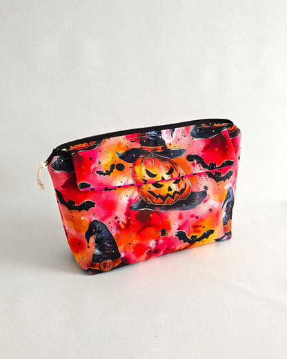 Knit’n Keep Projekttasche „Pumpkin Fire“ – Halloween Edition - Nadelmikado