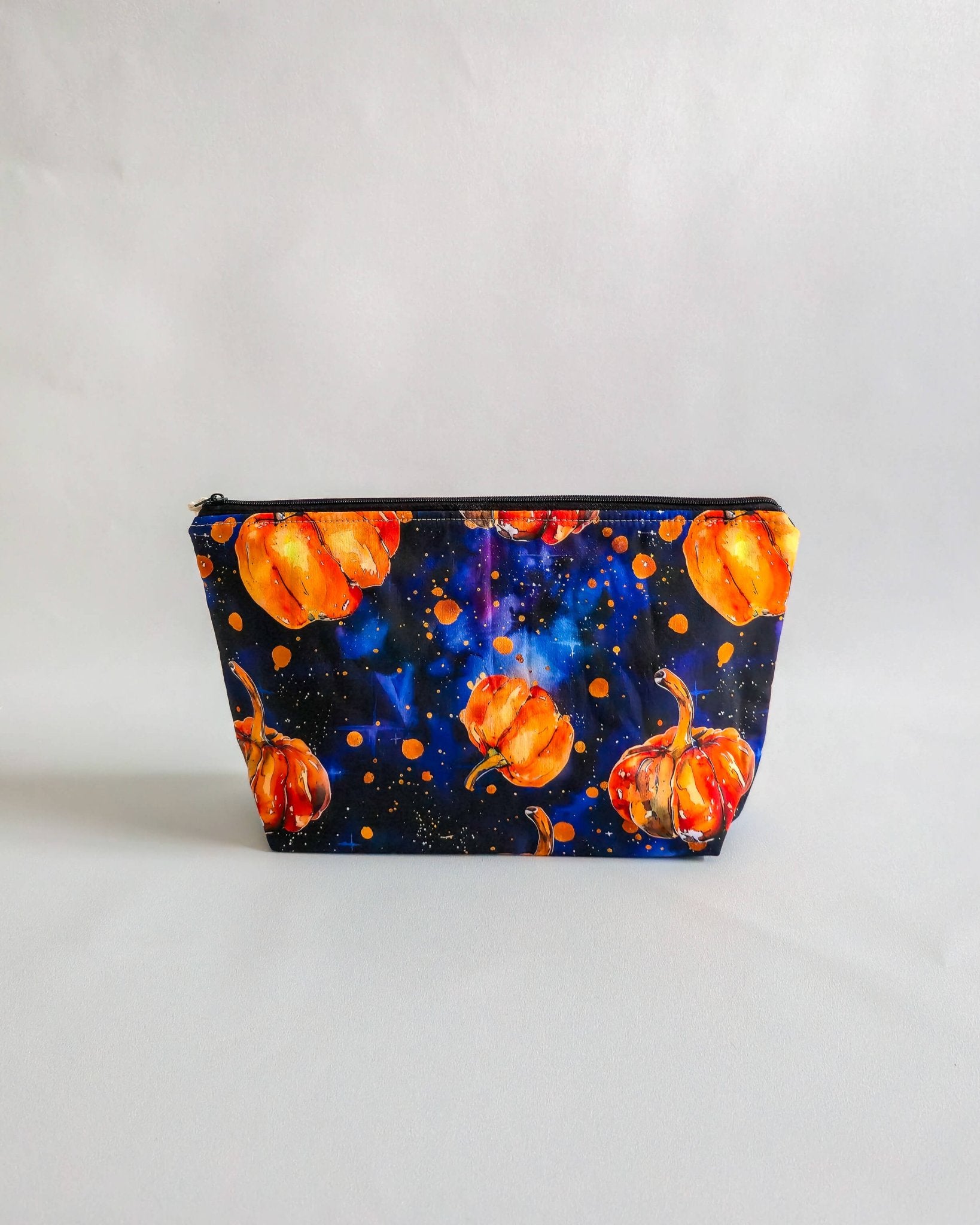 Knit’n Keep Projekttasche „Pumpkin Galaxy“ – Halloween Edition - Nadelmikado