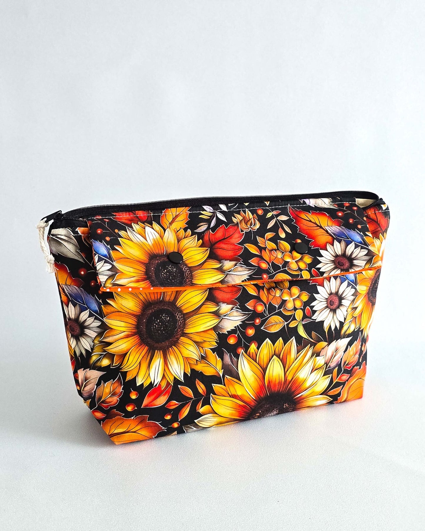 Knit’n Keep Projekttasche „Sunflower Glow“ – Herbst Edition - Nadelmikado