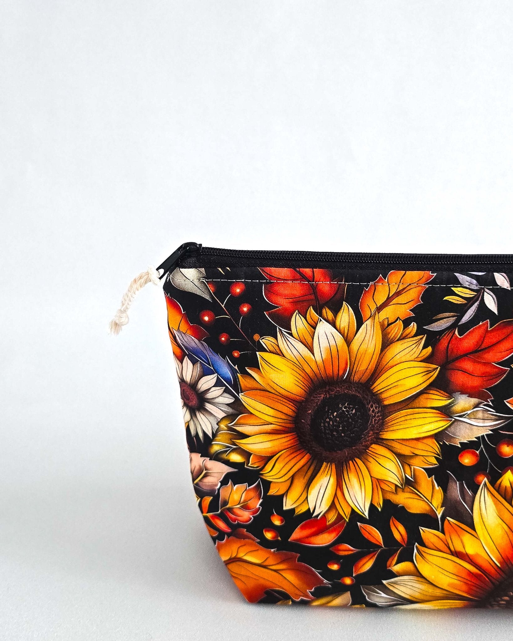 Knit’n Keep Projekttasche „Sunflower Glow“ – Herbst Edition - Nadelmikado
