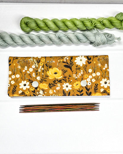 Nadelgarage 15 cm Golden Meadow, handgenäht in Bayern von Nadelmikado