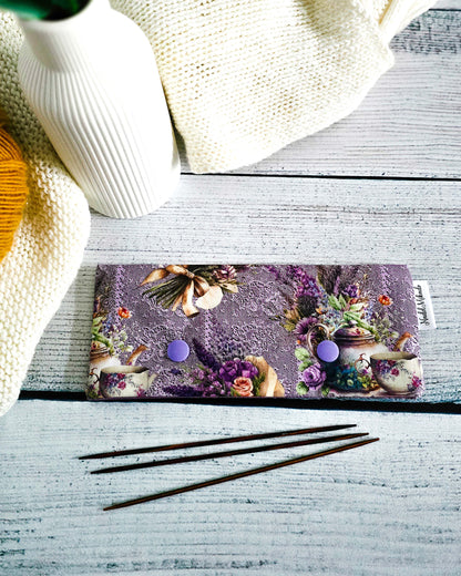 Nadelgarage 15 cm Lavender Tea Cups – handgenäht in Bayern von Nadelmikado