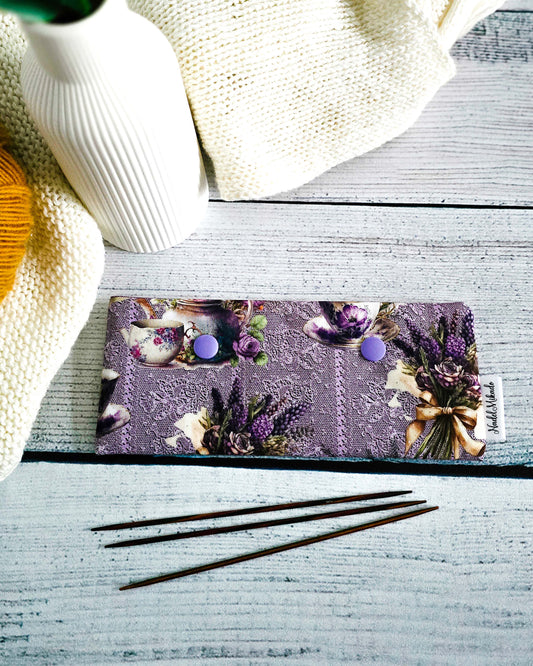 Nadelgarage 15 cm Lavender Tea Cups – handgenäht in Bayern von Nadelmikado