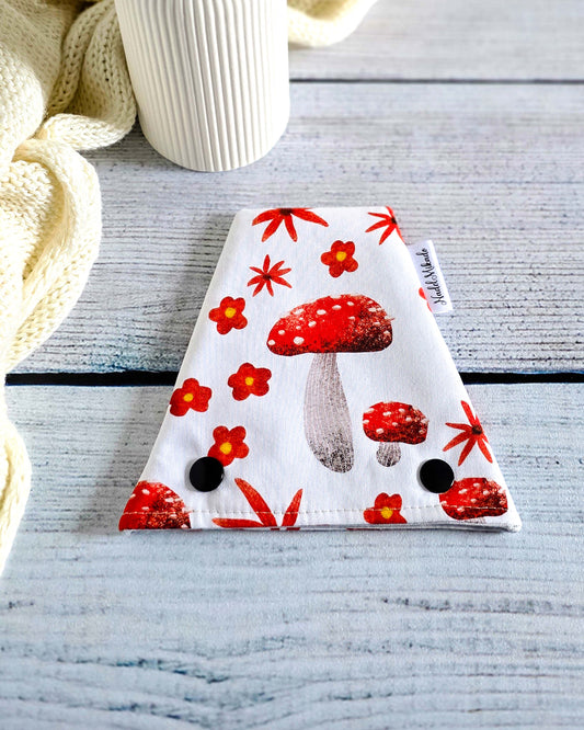 Nadelgarage Trio Little Toadstools – Fliegenpilz-Design, handmade in Bayern von Nadelmikado