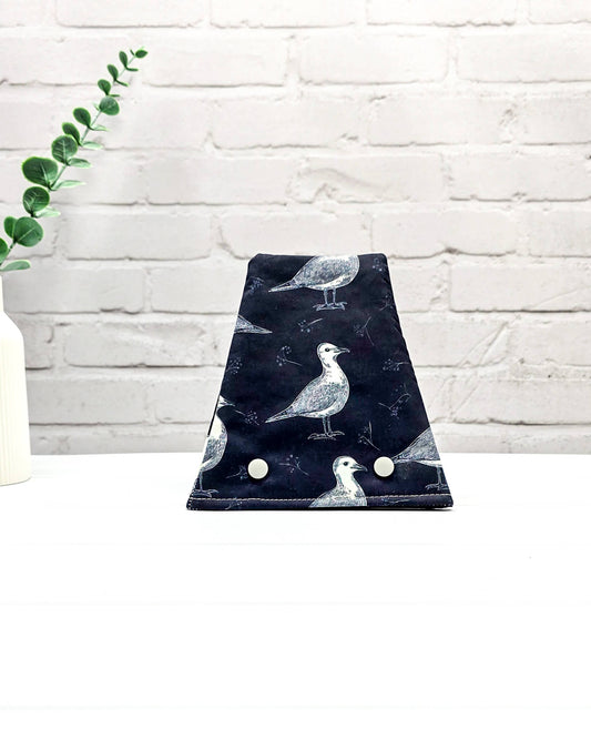 Nadelgarage Trio mit Möwenmotiv - handgenäht in Bayern von Nadelmikado