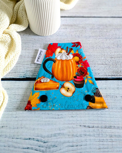 Nadelgarage Trio Pumpkin Spice Season – Kürbis-Design, handmade in Bayern von Nadelmikado