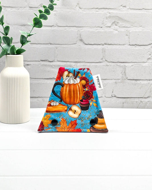 Nadelgarage Trio Pumpkin Spice Season – Kürbis-Design, handmade in Bayern von Nadelmikado