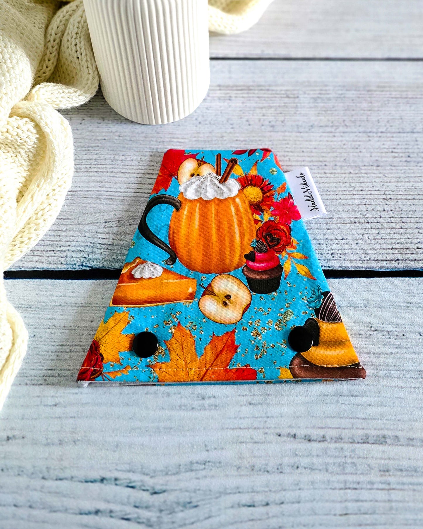 Nadelgarage Trio Pumpkin Spice Season – Kürbis-Design, handmade in Bayern von Nadelmikado