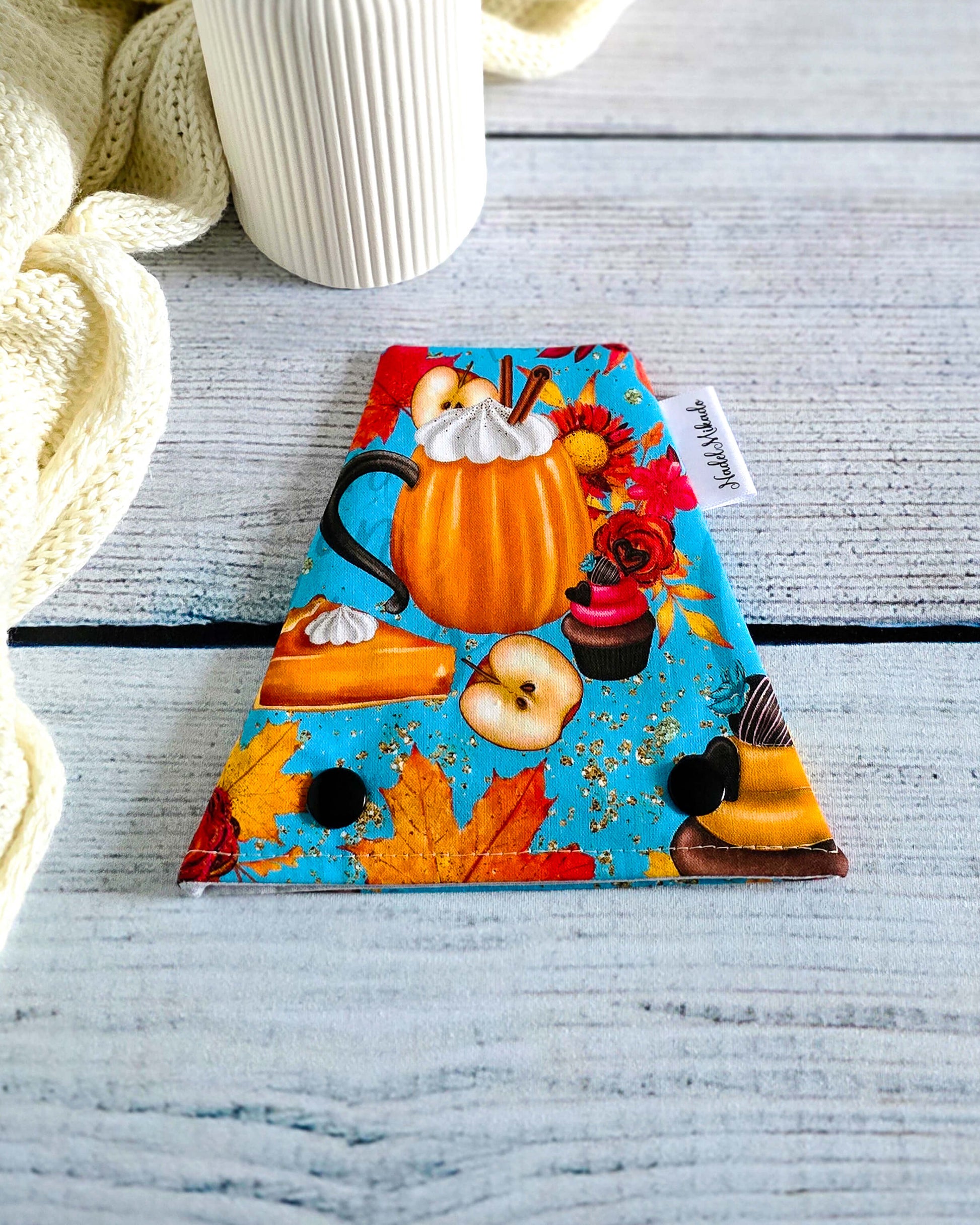 Nadelgarage Trio Pumpkin Spice Season – Kürbis-Design, handmade in Bayern von Nadelmikado