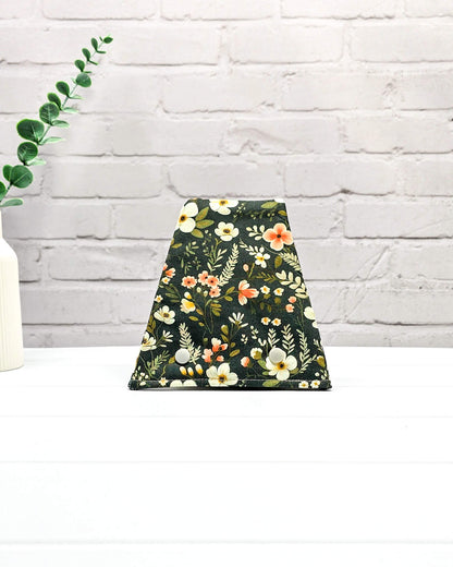 Nadelgarage Trio mit floralem Muster von Nadelmikado - handgenäht in Bayern