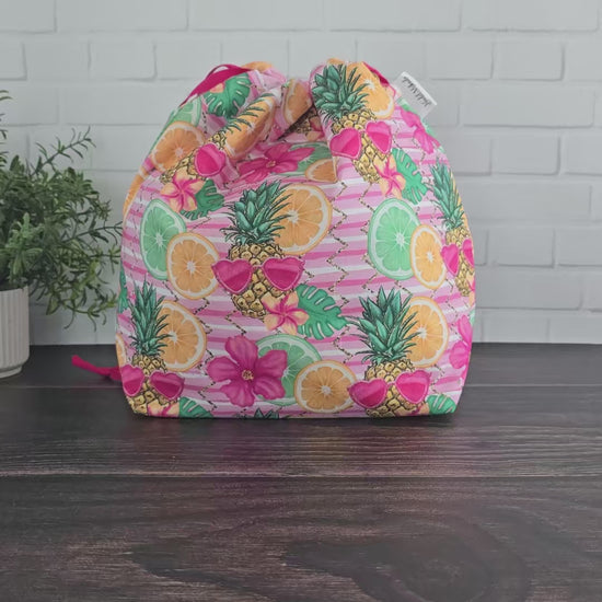 Project bag for knitters