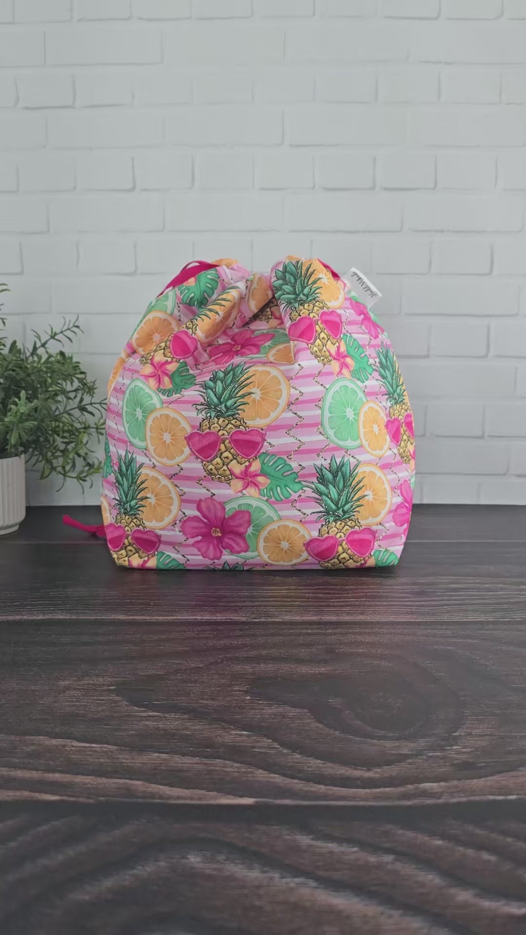 Project bag for knitters