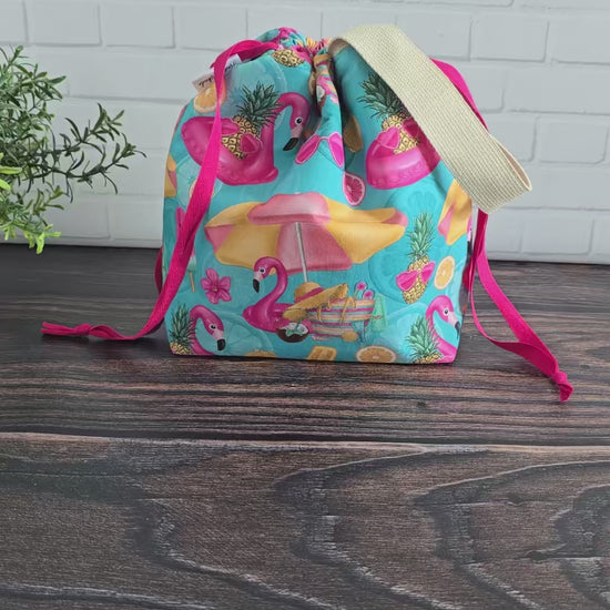 knitting project bag