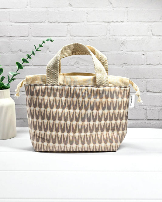 Projekttasche Größe S Alva – Retro Taupe